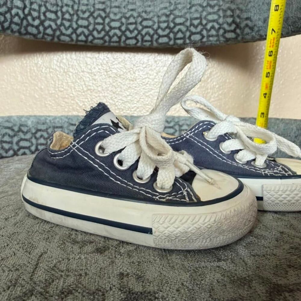 Converse Men's Navy and Blue Trainers